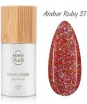 Naní ojă semipermanentă Simply Pure 5 ml - Amber Ruby