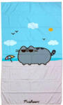 PUSHEEN cicás strandtörölköző, 180x85cm (PCT-BTOW09) - mesescuccok