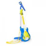 Ecotoys Chitara electrica si 2 microfoane pentru copii Ecotoys HC342076 - Albastru (EDIHC342076) - kidostore