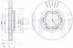 DELPHI Disc frana DELPHI BG4106