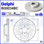 DELPHI Disc frana DELPHI BG9234BC (BG9234BC)