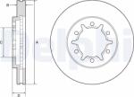 DELPHI Disc frana DELPHI BG4795C (BG4795C)