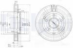 DELPHI Disc frana DELPHI BG3144