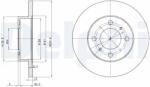 DELPHI Disc frana DELPHI BG2809 (BG2809)