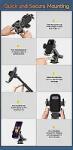 Ulefone Suport Auto Ulefone Armor Mount Next Gen UAN03