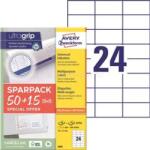 AVERY 6605 70x37 mm univerzális 50+15 lap 1560 db-os etikett (AVERY_6605) (AVERY_6605)