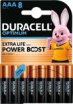 Duracell Optimum 8 db AAA Boost elem (10PP110052) (10PP110052)