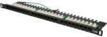Extralink CAT6 UTP 0, 5U | Panou de patch | 24 porturi (EX.9663)