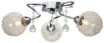 Reality Vesna CL in chrome. Lamp size: 44*15cm3*G9 incl. halogen bulbplastic hangingsclear glass Dia. 9cm w/o alu. Wire - REAL-611603-06 (REAL-611603-06)