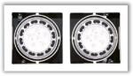 MAXlight H0060 OPRAWA WPUSTOWA MATRIX II BIAŁA GU10 AR111 IP20 (MAX-H0060)