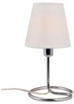 Reality Eoli + shade Table lamp, chrome, shade beige Dia: 14cm H: 13cm 1*E14 Max 40W bulb excl. W: 14cm H: 28cm - REAL-532411-06 (REAL-532411-06)