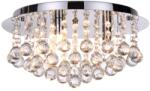 Reality Loona Ceiling lamp Round chrome + clear Crystal 3xG9 max. 33W bulb incl. Product dimensions: Width: 35cm Height: 22cm - REAL-622903-06 (REAL-622903-06)