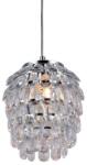Reality Orientalic Pendant lamp, chrome1*E27 Max 60W, bulb excl. Dia: 18cm H: 130cm - REAL-316101-06 (REAL-316101-06)