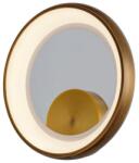 Reality Thea Wall lamp, Alu. and Acrylic and IronBrushed gold darkLED 20W; 80lm/W; 4000K25000hours; CRI≧80; A+Size: D300xH70mm - REAL-238201-33 (REAL-238201-33)