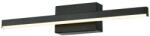 Reality Linea Bathroom LED WL. IP 44 Black W: 40cm H: 7cm. D: 11cm. Light down. Metal parts like Luvo (pos. 19) - REAL-234001-02 (REAL-234001-02)