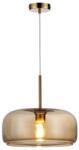 Reality Jamilla ChandelierE27X1 MAX40WIron+glassD33CM canopy and cup gold mat - REAL-334401-22 (REAL-334401-22)