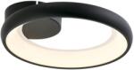 Reality Thea Ceiling lamp, Alu. and Acrylic and IronSand BlackLED 21W; 80lm/W; 4000K25000hours; CRI≧80; A+Size: D300xH70mm - REAL-638201-30 (REAL-638201-30)