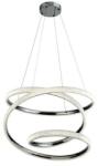 Reality Enzo Pendant lamp, Alu. and acrylic and IronchromeLED 4000K 58W; 80lm/W; 25000hours; CRI≧80; A+Size: D700*H1200MM - REAL-337201-06 (REAL-337201-06)