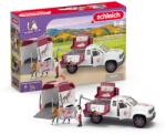 Schleich 42704 Mobil állatorvosi klinika pótkocsival játékszett - Horse Club (42704)