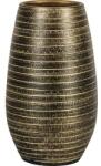 NDT Mască ghiveci Passion for Pottery Solano Ø 22 cm H 40 cm negru/auriu (895111)