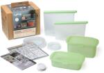 Lékué The Essential Reusable Kit Élelmiszer tároló doboz szett (3000000SURU017)
