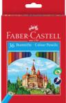 Faber-Castell színes ceruza, 36 szín + Eco L ceruzahegyező (FC120136)