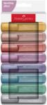 Faber-Castell 2024 szövegkiemelő, Fémes hatás, 8 db (FC254678)