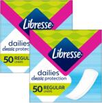 Libresse Dailies Classic Protection Regular Tisztasági betét 2x50db