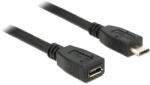 Delock USB micro-B apa > micro-B anya hosszabbító kábel, 1 m (DL-83248)