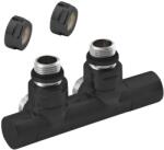 SAPHO Twin Black radiátor szelep fekete CP4101BS (CP4101BS)