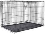  ABC-ZOO Cușcă pliabilă pentru câini, 2 uși, XL - 106 x 69 x 77 cm