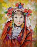 MagicArt Kit de vopsea după număr MagicArt - Extravaganță bulgară (bazat pe originalul de Miglena Kirilova) (GX46971)