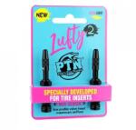 Pepi's Lufty 2 tubeless presta szelep, insert kompatibilis, 47 mm, párban, fekete