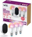 WiZ Philips 8720169075016 LED kezdőcsomag Self Monitoring | 8, 5W E27 | 806 lm | 2200-6500+RGBK