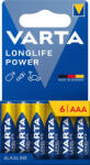 VARTA LONGLIFE POWER mikro/ AAA/ LR03 elem BL6 (6db-os) - 4903 (4903121746)
