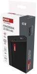 EMOS Powerbank NTBF20, 20 000 mAh, 65 W PD, fekete (B0560B) - dellaprint