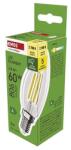 EMOS LED izzó Filament gyertya A CLASS/ E14 / 3, 8 W (60 W) / 806 lm / Meleg fehér (ZF3A42)