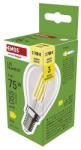 EMOS LED izzó Filament Mini Globe / E14 / 7 W (75 W) / 1055 lm / meleg fehér (ZF1D52)