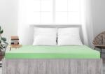  Cearsaf jersey din bumbac mako LUXORA 90x200 cm verde deschis