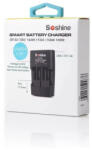  16340 17335 14250 15266 RCR123/RCR2 LiFePO4 intelligens akkumulátor töltő (Soshine-Charger)