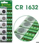  Lítium elem CR1632 3V 5db
