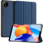 Xiaomi Redmi Pad SE (8.7), mappa tok, Trifold, Dux Ducis Domo, sötétkék - tok-shop