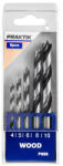 Praktik Fafúró készlet 4-10mm 5r. / P086 (62414P086)