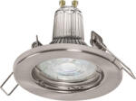 OSRAM LED SPOT SET RECESS GU10 beltéri lámpatest csiszolt nikkel színben, 230 lm, 2, 6W teljesítmény, 25000h élettartammal, IP20, 5 év garanciával, 2700K, 220-240V ( 4058075611290 ) (4058075611290)