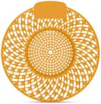 Alpha Piszoár illatosító rács Spiral, mangó illatú (sötét sárga)