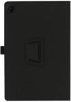  LEATHER Összecsukható tok TCL-hez Tab 10L Gen 2 fekete