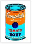 Inne home & lifestyle olajfesték reprodukció Campbell's Tomato Soup, Andy Warhol - többszínű Univerzális méret