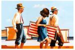 Inne home & lifestyle olajfesték reprodukció Sweet Bird of Youth by Jack Vettriano - többszínű Univerzális méret