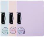 DELI Felírótábla DELI Colorful A/4 PP fedeles fekvő vegyes pasztellszín (DEF314) - papir-bolt