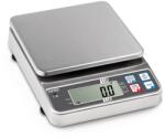 KERN FOB 1K-4LM (1500g/0, 5g) rozsdamentes, HACCP kompatibilis digitális asztali mérleg ellenőrző méréssel, hitelesíthető (FOB 1K-4LM)